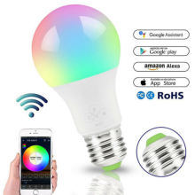 Alexa/Google Home APP Control 4.5W E27 Multi-Color WiFi Smart LED Light Bulb
